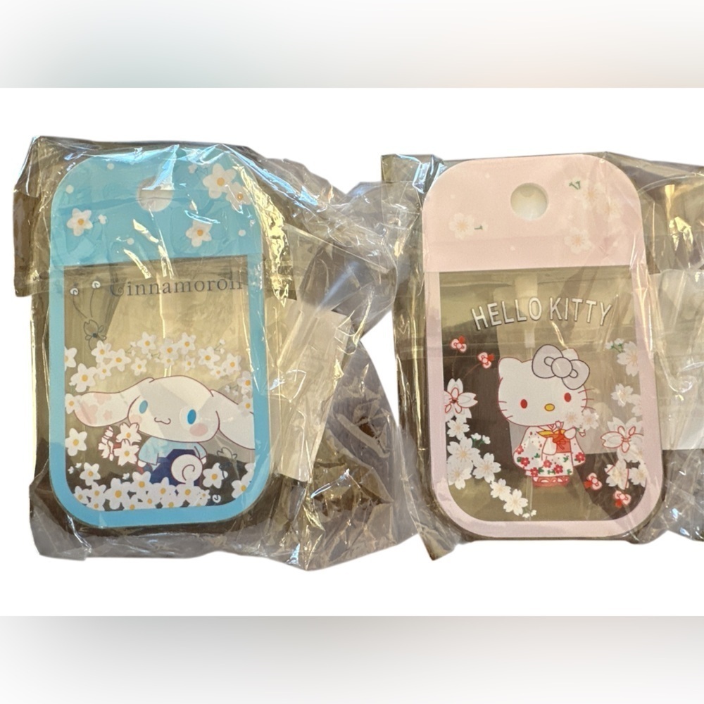 Hello Kitty Cinnamoroll‎ empty containers stickers Easter bssket